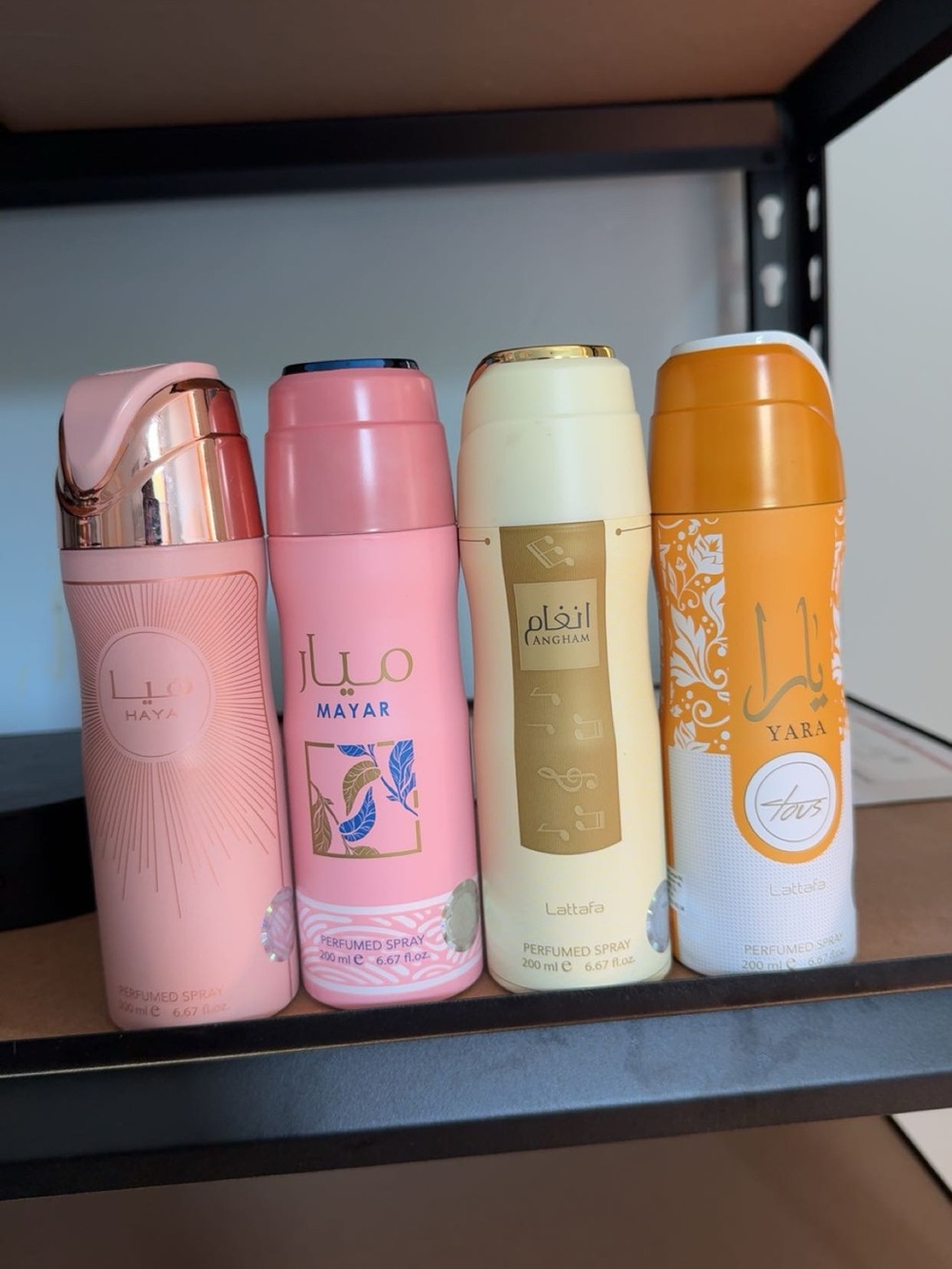Bundle 4 sprays for women Edp 250 ml